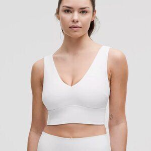 lululemon Align™ V-Neck Bra Light Support, DDD/G Cup Size 2x in White